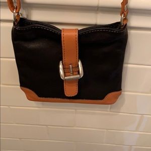 simple small all leather crossbody